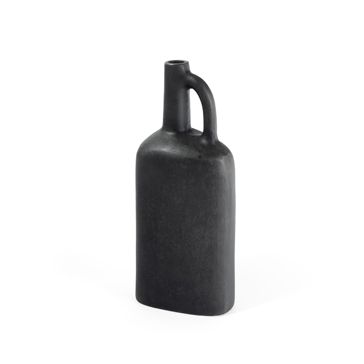 11" Gray Aluminum Jug Table Vase-4