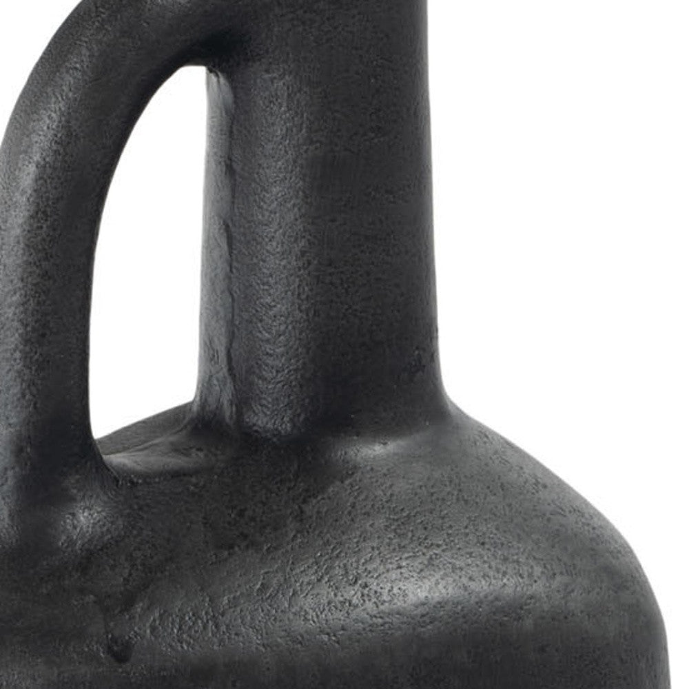 11" Gray Aluminum Jug Table Vase-7