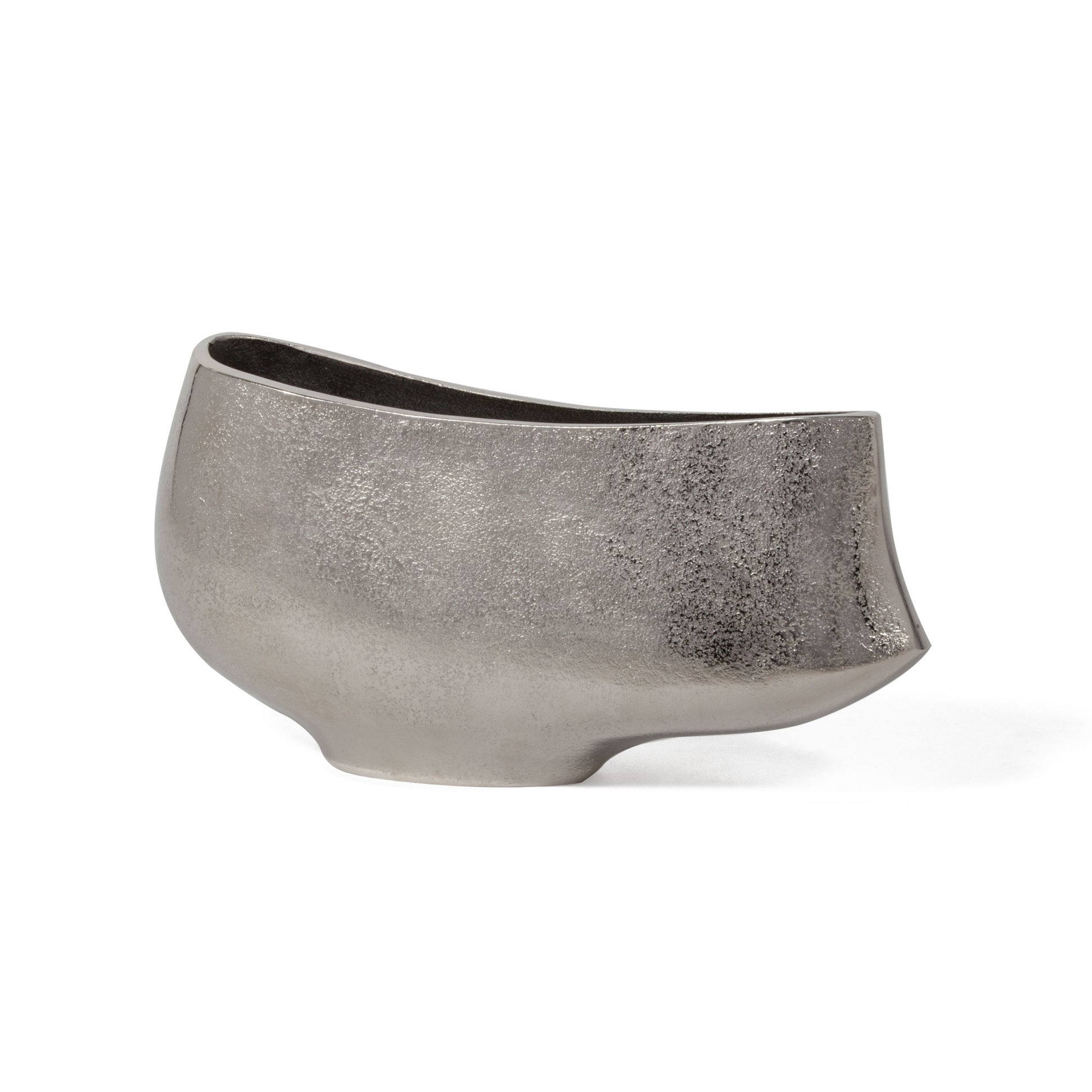 7" Nickel Aluminum Table Vase-1