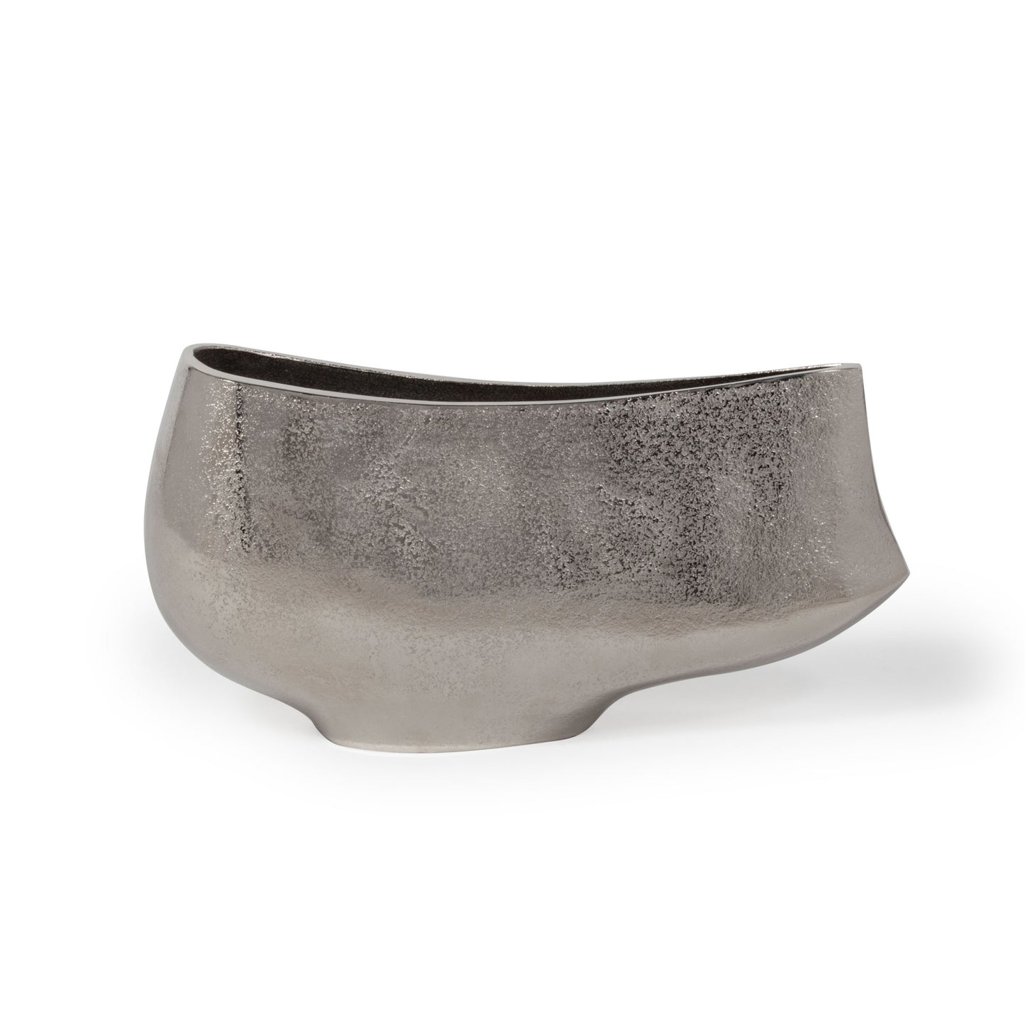 7" Nickel Aluminum Table Vase-2