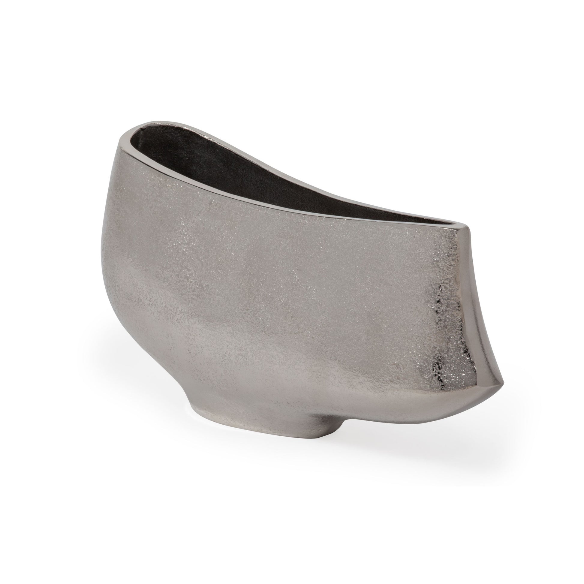 7" Nickel Aluminum Table Vase-3