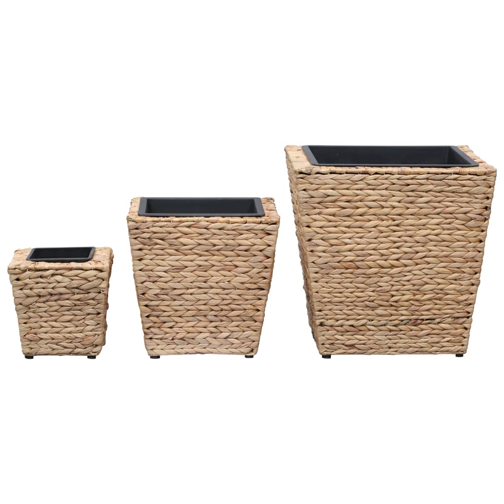 vidaXL Planter Flower Boxes with Removable Inner Plant Boxes Water Hyacinth-2